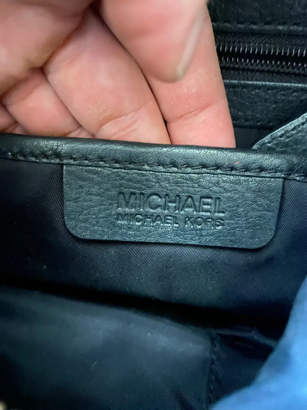 Michael Kors Black nylon handbag purse